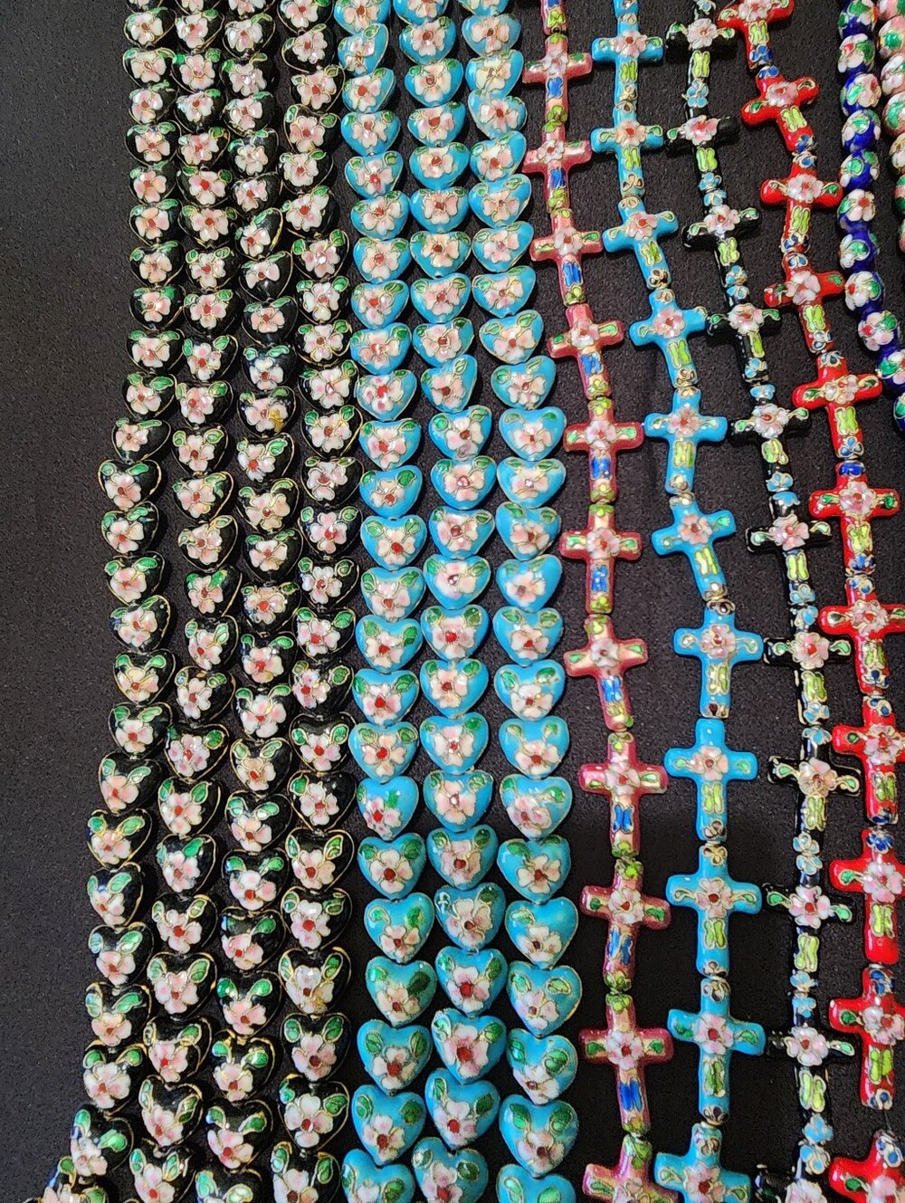 Cloisonne Metal Beads - Picture 2 of 4